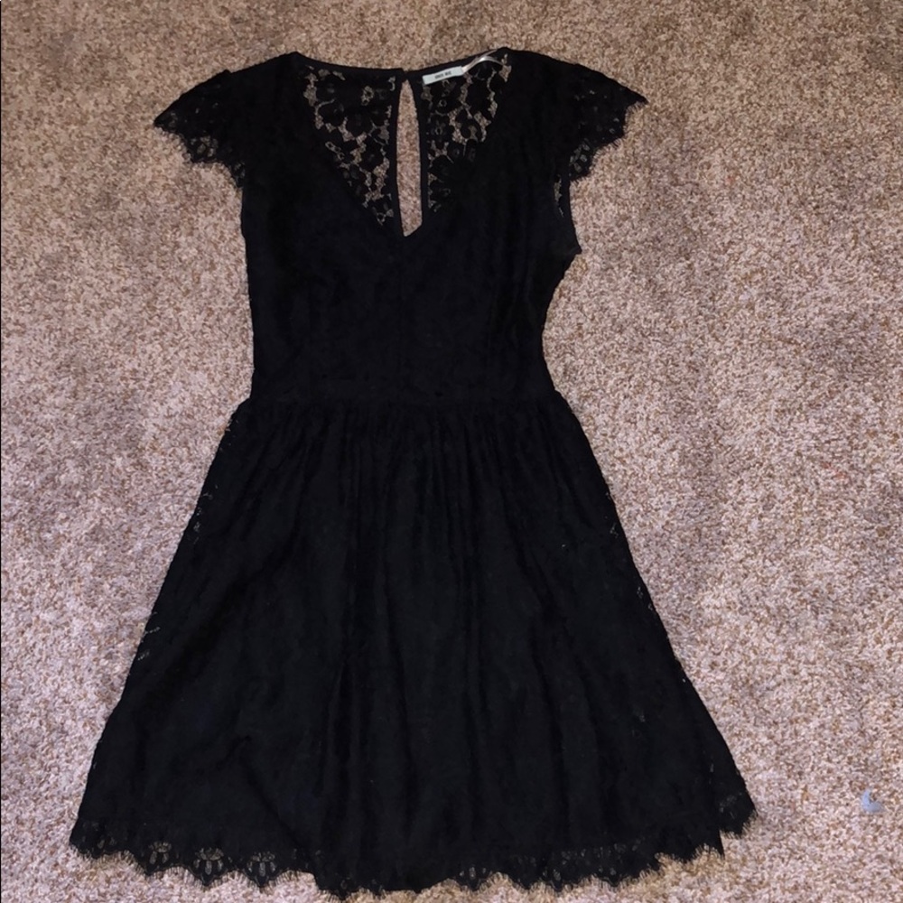 Black Lace Cocktail Dress
